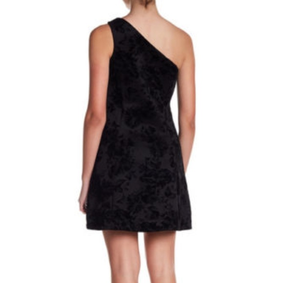 Prosecco--One-Shoulder-Floral-Velvet-Dress *NWT* - Picture 2 of 6